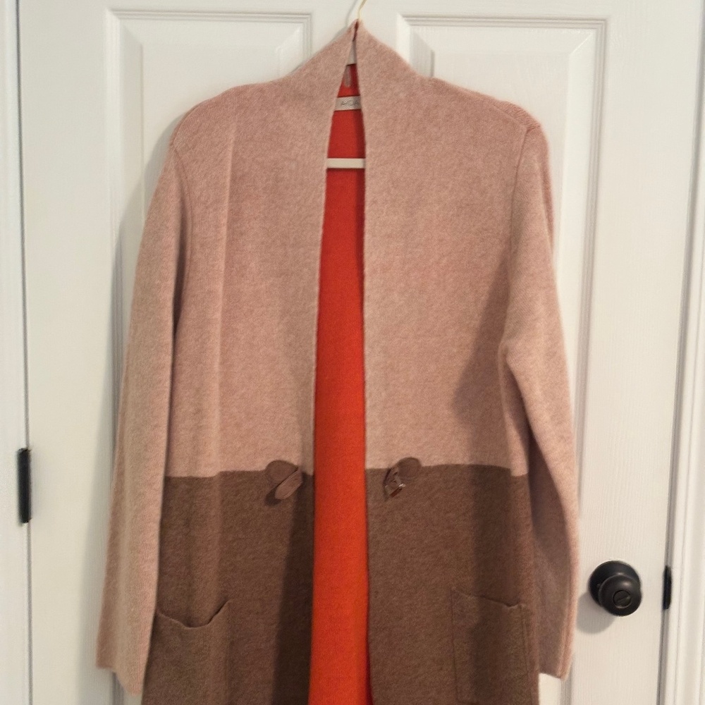 Italian Wool-Blend Cardigan- XL
